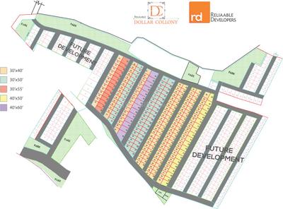 Project Image of 1200.0 - 2400.0 Sq.ft Residential Plot Plot for buy in Reliaable Dollar Colony