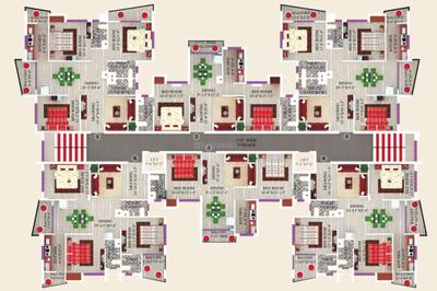 Project Image of 1000.0 - 1440.0 Sq.ft 2 BHK Apartment for buy in Srikrishna Bam Kalyani Villa