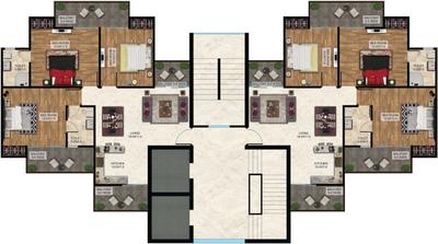 Project Image of 1380.0 - 6000.0 Sq.ft 3 BHK Apartment for buy in The Antriksh The Golf Address