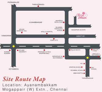 Project Image of 536.0 - 862.0 Sq.ft 1 BHK Apartment for buy in GP Cherry Blossom