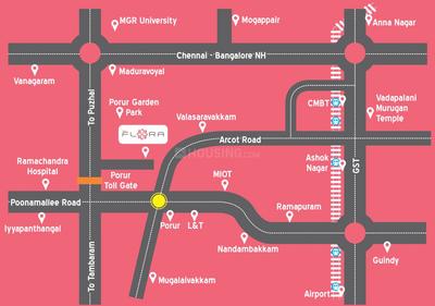 GP Homes Flora Location Plan 1