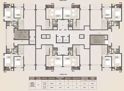 Project Image of 1010.0 - 1919.0 Sq.ft 2 BHK Duplex for buy in Montreal at Pride World City