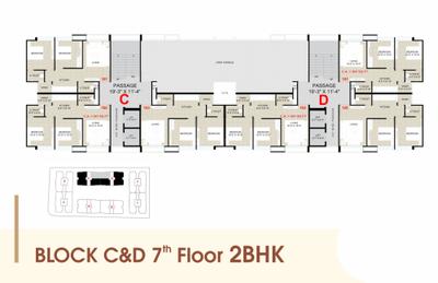 Project Image of 528.29 - 583.83 Sq.ft 2 BHK Apartment for buy in Rushikesh Vaishnodevi Residency
