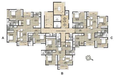 Project Image of 1120.0 - 1685.0 Sq.ft 2 BHK Apartment for buy in Voora Oceans 27