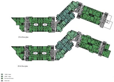 Project Image of 1192.0 - 3605.0 Sq.ft 2 BHK Apartment for buy in Hiland Princep