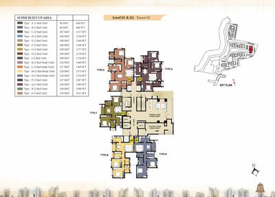 Project Image of 1375 Sq.ft 2.5 BHK Apartment / Flat for sale in RR Nagar for Rs. 18500000