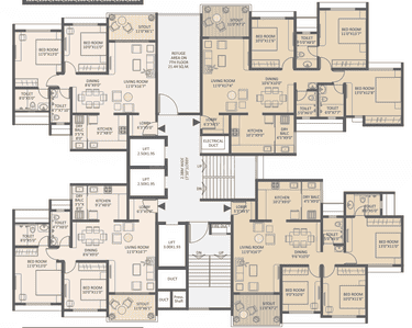 Project Image of 842.82 - 1689.76 Sq.ft 2 BHK Apartment for buy in Jindal Sun Garnet