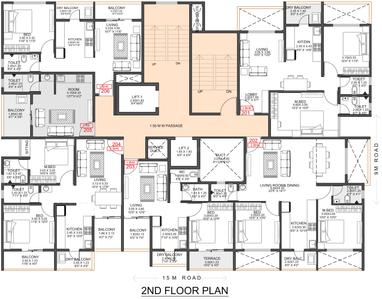 Project Image of 1115 Sq.ft 2 BHK Apartment / Flat for sale in Kothrud for Rs. 13000000