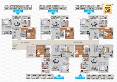 Project Image of 1419.0 - 2090.0 Sq.ft 2 BHK Apartment for buy in Kokila Enclave Annex