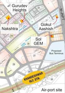 Project Image of 580.0 - 750.0 Sq.ft 1 BHK Apartment for buy in 5P Gokul Aashish