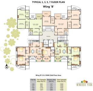 Project Image of 1090.0 - 1499.0 Sq.ft 2 BHK Apartment for buy in Icon Windsor Park