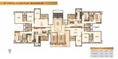 Project Image of 764.24 - 812.68 Sq.ft 2 BHK Apartment for buy in Kevinn Paradise B2 And B3