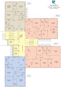 Project Image of 1590.0 - 1760.0 Sq.ft 3 BHK Apartment for buy in Mahadeo Om Skylark