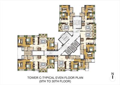 Project Image of 434.0 - 1051.0 Sq.ft 1 BHK Apartment for buy in Tycoon Epicentre