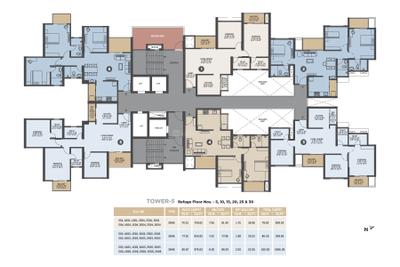 Project Image of 1400 Sq.ft 3 BHK Apartment / Flat for sale in Manjari Khurd for Rs. 13500000