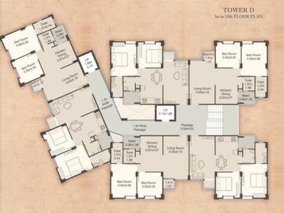 Project Image of 1046.0 - 1071.0 Sq.ft 2 BHK Apartment for buy in Darshanam Aagman