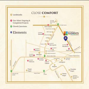 Project Image of 761.0 - 1045.0 Sq.ft 2 BHK Apartment for buy in Choice Goodwill Elements