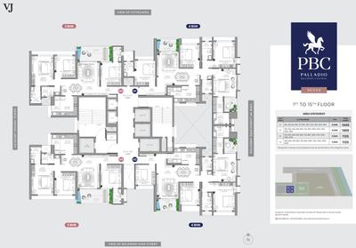 Project Image of 1125.0 - 1620.0 Sq.ft 3 BHK Apartment for buy in Vilas Palladio Balewadi Central Phase 1