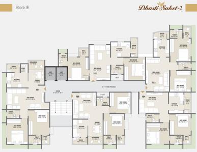 Project Image of 521.0 - 771.0 Sq.ft 2 BHK Apartment for buy in Samarth Dharti Saket 2