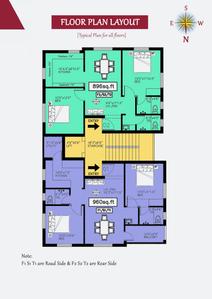 Project Image of 896.0 - 960.0 Sq.ft 2 BHK Apartment for buy in SCC Pushkara