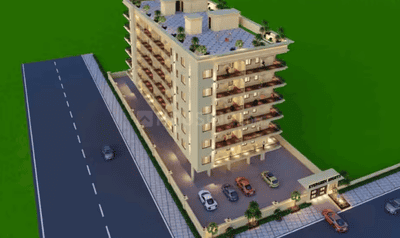 Project Image of 971.77 - 1292.1 Sq.ft 4 BHK Apartment for buy in R K Evergreen Heights