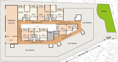 Project Image of 234.0 - 420.0 Sq.ft 1 RK Apartment for buy in Om Shree Sai Dattnath Aangan