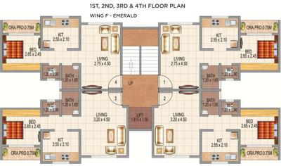 Project Image of 484.0 - 854.0 Sq.ft 1 BHK Apartment for buy in GBK Vishwajeet Edge