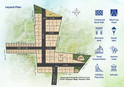 Project Image of 600.0 - 2400.0 Sq.ft Residential Plot Plot for buy in Gokul Avenue