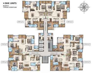 Project Image of 1741.0 - 5060.0 Sq.ft 3 BHK Apartment for buy in Vardhman Eminara Phase 1