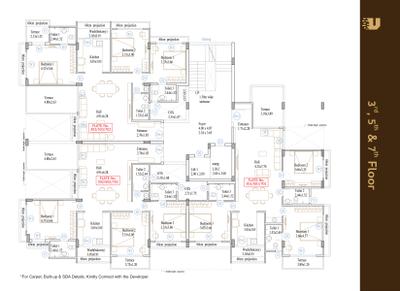 Project Image of 1171.11 - 1231.07 Sq.ft 3 BHK Apartment for buy in Vardhman Landmark