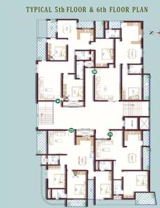 Project Image of 1174.53 - 1886.16 Sq.ft 1 BHK Apartment for buy in U R Shreema Nest