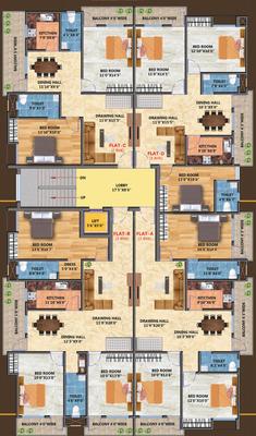 Project Image of 1228.0 - 1670.0 Sq.ft 2 BHK Apartment for buy in Aashiyana Homes Amoha Heights
