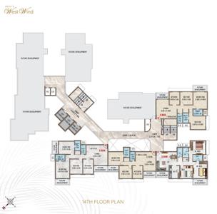 Project Image of 664.03 - 2042.45 Sq.ft 2 BHK Apartment for buy in Neels West Wind