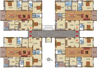 Project Image of 3045.0 - 3545.0 Sq.ft 3.5 BHK Apartment for buy in Sri Fortune Enclave
