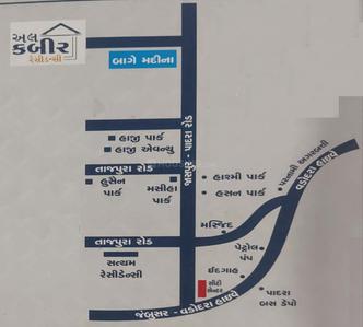 Al Kabir Residency Location Plan 1