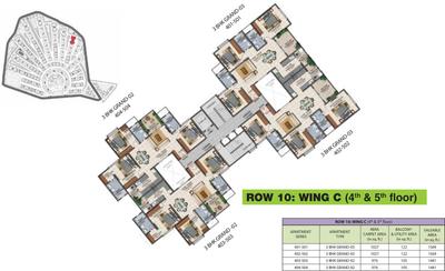 Project Image of 1500 Sq.ft 3 BHK Apartment / Flat for sale in Sancoale for Rs. 11500000