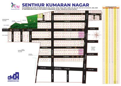 Project Image of 600.0 - 3303.0 Sq.ft Residential Plot Plot for buy in Senthur Kumaran Nagar