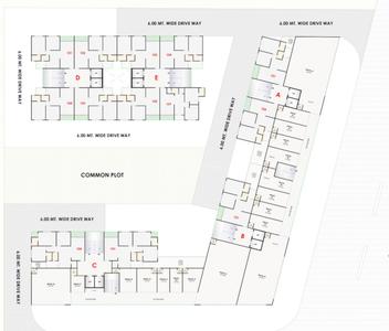 Project Image of 592.88 - 827.53 Sq.ft 2 BHK Apartment for buy in Vincitore Valley