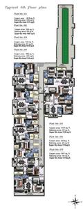 Kumar J B Enclave J B Enclave Cluster Plan for 4th Floor 1