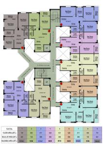 Project Image of 884.0 - 936.0 Sq.ft 2 BHK Apartment for buy in Netflex Jyoti Nagar