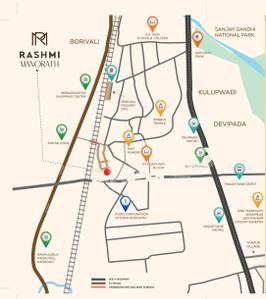 Project Image of 428.0 - 612.0 Sq.ft 1 BHK Apartment for buy in Shree Modis Rashmi Manorath