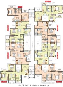 Project Image of 518.0 - 580.0 Sq.ft 2 BHK Apartment for buy in Balaji Manas Valley Phase 1