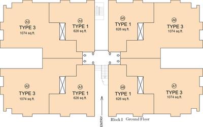 Project Image of 626.0 - 1074.0 Sq.ft 2 BHK Apartment for buy in Galaxy Midwinter