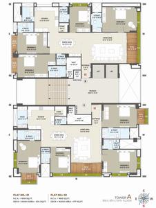 Project Image of 1151.0 - 3163.0 Sq.ft 3 BHK Apartment for buy in Stalwart One 33