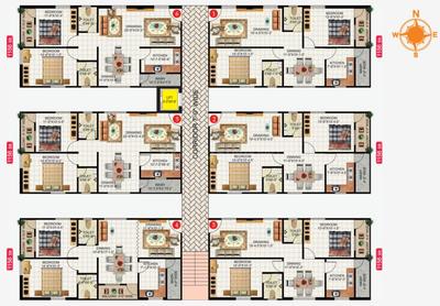 Lakshmi Classic Single Block Cluster Plan 1
