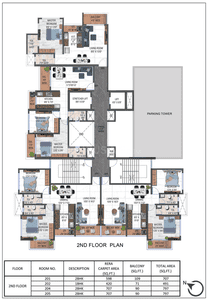 Project Image of 491.0 - 1043.0 Sq.ft 1 BHK Apartment for buy in Aditya Nandadeep