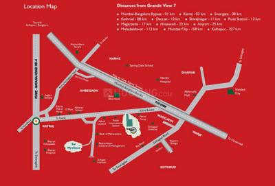 Project Image of 1360 Sq.ft 3 BHK Apartment / Flat for sale in Ambegaon Budruk for Rs. 12700000