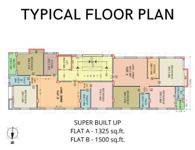 Project Image of 0.0 - 1325.0 Sq.ft 3 BHK Apartment for buy in Sun Rose