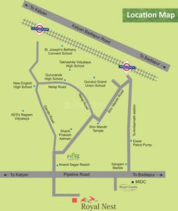 Project Image of 416.0 - 640.0 Sq.ft 1 RK Apartment for buy in Royal Nest