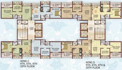 Project Image of 317.97 - 516.02 Sq.ft 1 BHK Apartment for buy in Swaraj Kingston